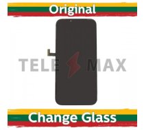 LCD displejs saderīgs ar iPhone 13 Pro Max melns oriģināls (Atjaunots: Telemax)