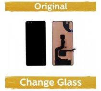 LCD displejs saderīgs ar Huawei Mate 40 Pro melns (Atjaunots: China)(bez rāmja versija)