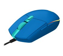 Logitech G203 Lightsync spēļu pele zila