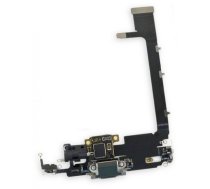 Lokans kabelis iPhone 11 Pro Max uzlādes savienotājs ar mikrofonu Midnight Green oriģināls (lietots Grade A)