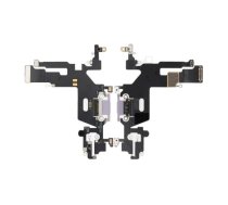 Uzlādes pieslēgvieta saderīga ar iPhone 11 ar flex / balta / OEM