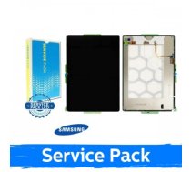 LCD ekrāns paredzēts Samsung X610 / X616 Tab S9 FE Plus melns (Service Pack)