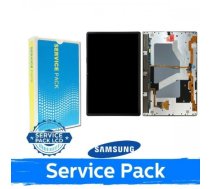 LCD ekrāns paredzēts Samsung X910 / X916 Tab S9 Ultra melns (Service Pack)