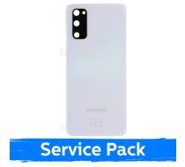 Aizmugurējais vāciņš saderīgs ar Samsung G980 (G981) S20 / Cloud balts / (Service Pack)