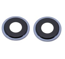 iPhone 14/14 Plus kameras objektīvs ar rāmi zils (2 gab.) ORG