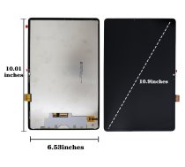 LCD ekrāns Samsung X510/X516 TAB S9 FE 10.9 2023 ar skārienjutīgo ekrānu melns ORG