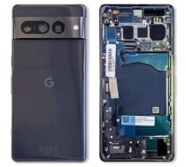 Aizmugures vāks Google Pixel 7 Pro melns oriģināls (lietots Grade C)