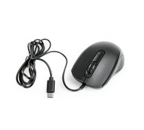 Pele Omega OM441BC optiskā USB-C, melna pērle