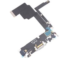 Flex iPhone 15 Pro uzlādes savienotājs ar mikrofonu Natural oriģināls (lietots Grade A)