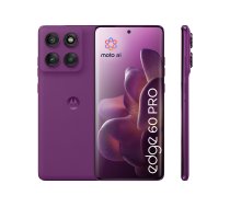Motorola Edge 60 Pro 12/512GB 6.67" Grape mobilais tālrunis
