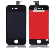 LCD displejs saderīgs ar iPhone 4G melns (kopija / standarta kvalitāte)
