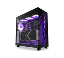 NZXT H6 Flow RGB datora korpuss melns