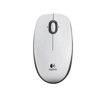 Logitech B100 optiskā pele balta USB