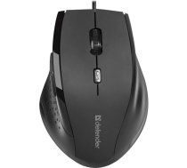DEFENDER ACCURA MM-362 melna optiskā pele 1600DPI 6P