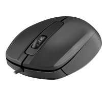 MOUSE DEFENDER ALPHA MB-507 OPTICAL 1000dpi 3P melns SILENT CLICK