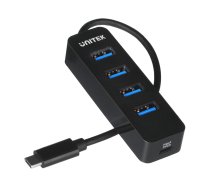 UNITEK Sadalītājs USB-C 4XUSB-A 3.1, aktīvs, 10 W, H1117B