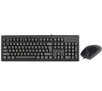 A4Tech KM-720620D tastatūra USB QWERTY English melna