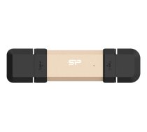 Silicon Power DS72 USB zibatmiņa 1 TB USB Type-A / USB Type-C 3.2 Gen 2 (3.1 Gen 2) zeltaina