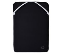 HP Reversible Protective 15,6 collu sudraba klēpjdatora piedurknīte 15,6" piedurknītes maciņš melns, sudrabs