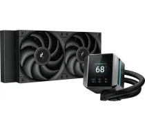 DeepCool MYSTIQUE 240 Processor All-in-one liquid cooler 12 cm melns 1 pc(s)