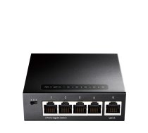 Cudy GS105 tīkla komutators Gigabit Ethernet (10/100/1000) melns