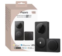 Aqara G410 viedais durvju zvans ar kameru un hub melns