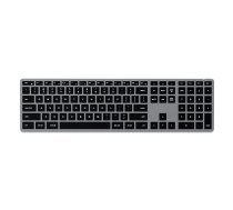 Satechi Slim X3 bezvadu QWERTY tastatūra, ST-BTSX3M, kosmosa pelēka