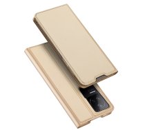 Dux Ducis Skin Pro atverams viedtālruņa apvalks Xiaomi Poco F4 5G zelta
