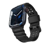 Siksniņa Triple Protection Apple Watch 38 / 40 / 41 mm aproces siksniņa - melna