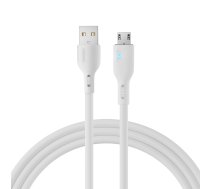 Joyroom Premium Series A13 USB-A / micro USB 2.4A 2 m kabelis - balts