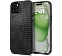 Spigen Liquid Air viedtālruņa apvalks iPhone 15 Plus - matēts melns
