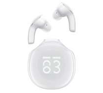 Acefast T9 Bluetooth 5.3 ieliekamās bezvadu austiņas - baltas