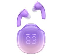 Acefast T9 Bluetooth 5.3 ieliekamās bezvadu austiņas - violetas