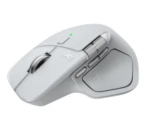LOGI MX Master 4 pele Mac balta