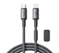 Joyroom 30W USB-C Lightning kabelis, 1,2 m, pelēks