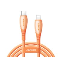 Joyroom S-A59 Vibrant Series 30W USB-C - Lightning kabelis 1.2m - oranžs