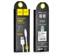Kabelis (m) - USB A uz Lightning Hoco 2,1A 1 m X1 balts (m)