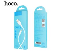 Kabelis USB A uz Lightning Hoco 2A 1 m X25 balts