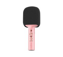Maxlife Bluetooth mikrofons ar skaļruni MXBM-600 rozā krāsā