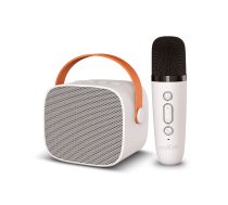 Maxlife Bluetooth karaoke skaļrunis MXKS-100 balts