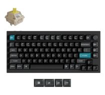 Bezvadu tastatūra KEYCHRON Q1 Ultra Black Q1U-M4