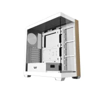 Darkflash DS900W datora korpuss bez ventilatoriem (balts)