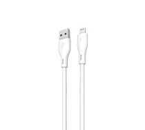 Dudao USB / Lightning 3A 1m balts kabelis (L2L 1m balts)