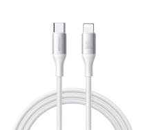 Joyroom S-A28 USB-C – Lightning kabelis 30W, 2 m, balts