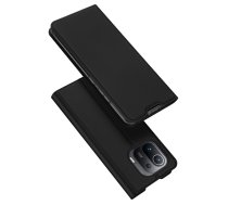 DUX DUCIS Skin Pro grāmatas tipa apvalks Xiaomi Mi 11 Pro melns