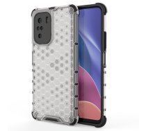 Honeycomb apvalks bruņu apvalks ar TPU buferi Xiaomi Redmi K40 Pro+ / K40 Pro / K40 / Poco F3 caurspīdīgs