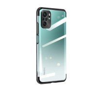 Clear Color Case Gel TPU elektroplātes rāmja vāks Xiaomi Redmi Note 10 5G / Poco M3 Pro melns
