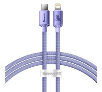 Baseus kabelis Crystal Shine USB-C - Lightning 1,2 m 20W violets