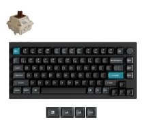 Bezvadu tastatūra KEYCHRON Q1 Ultra Black Q1U-M3