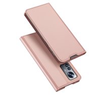Dux Ducis Skin Pro viedtālruņa apvalks apvalks ar atloku Xiaomi 12 Pro rozā